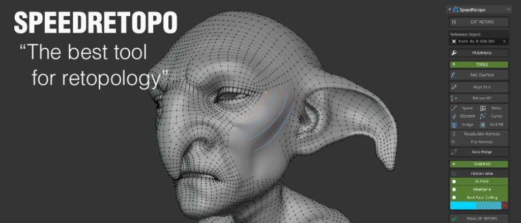 Speedy Retopology addon