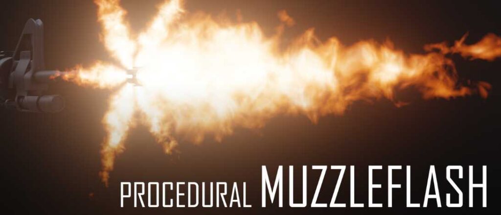 Procedural Muzzleflash Generator